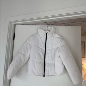 White Puffer Jacket